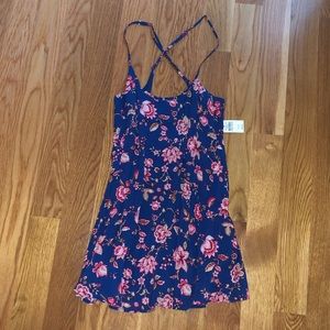 Floral Print Mini Dress
